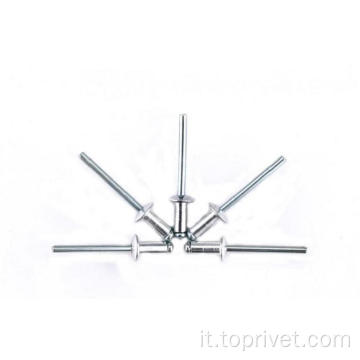 3,0 mm Alluminiuml/Acciaio Testa a cupola Open Blind Rivets